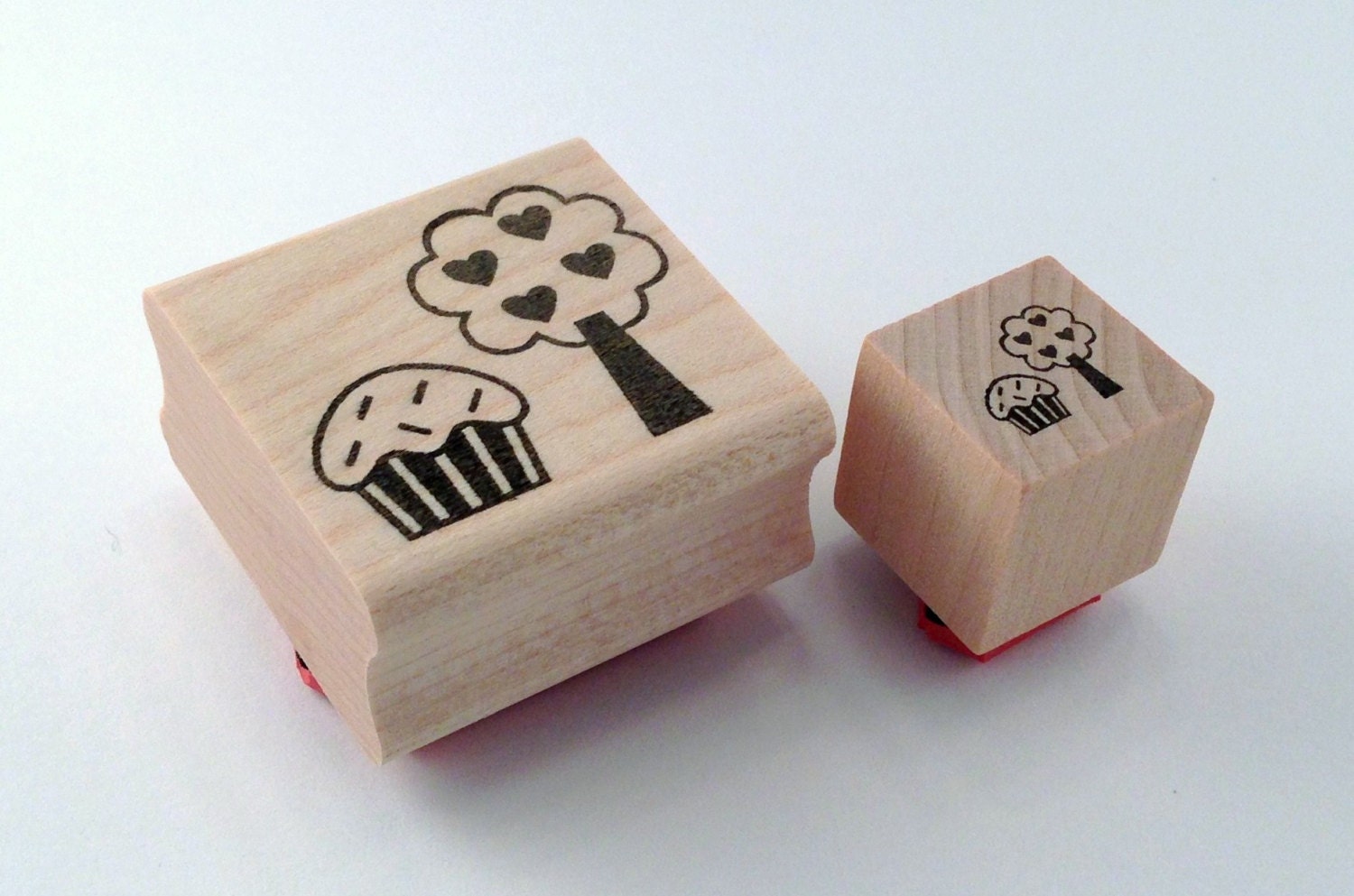 Goldfish in a Fish Bowl Rubber Stamp