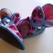 Grab Bag Bargain 1 - Bright Cotton Corduroy Booties, Etsy boots, slippers, soft sole shoes