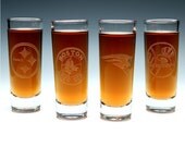 Engraved Sports Shot Glasses
