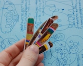Mini Painted Stick Stickers (5)