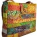 Large Purse in Orange Printed Batiks