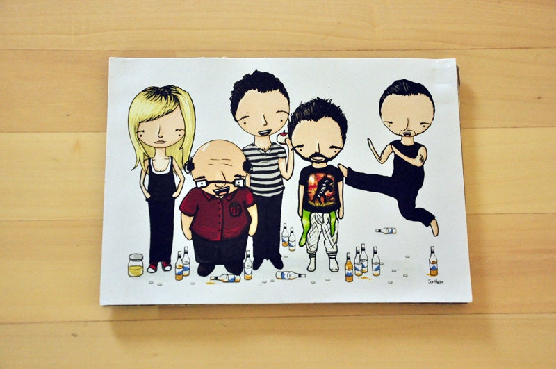 The Gang - 5x7 Print