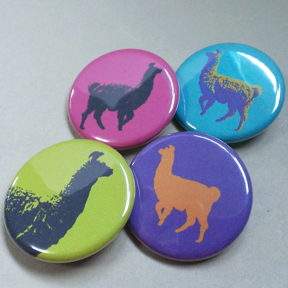 Llama Buttons