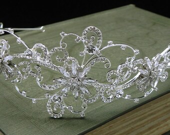 Rhinestone Headband, Prom Headband, Wedding Hair Accessory, Bridal Headband, Bridal Head Piece