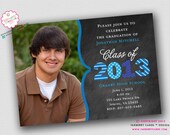 Prints & Patterns Graduation Celebration - Graduation Party Invitation (Digital File OR Cardstock Printed Cards Also Available) Il_170x135