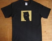 Grace Jones - graphic Tshirt (Gold on Black)