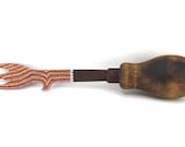 Bird's Foot / Arizona Series / Painted vintage tool by Amy Komar