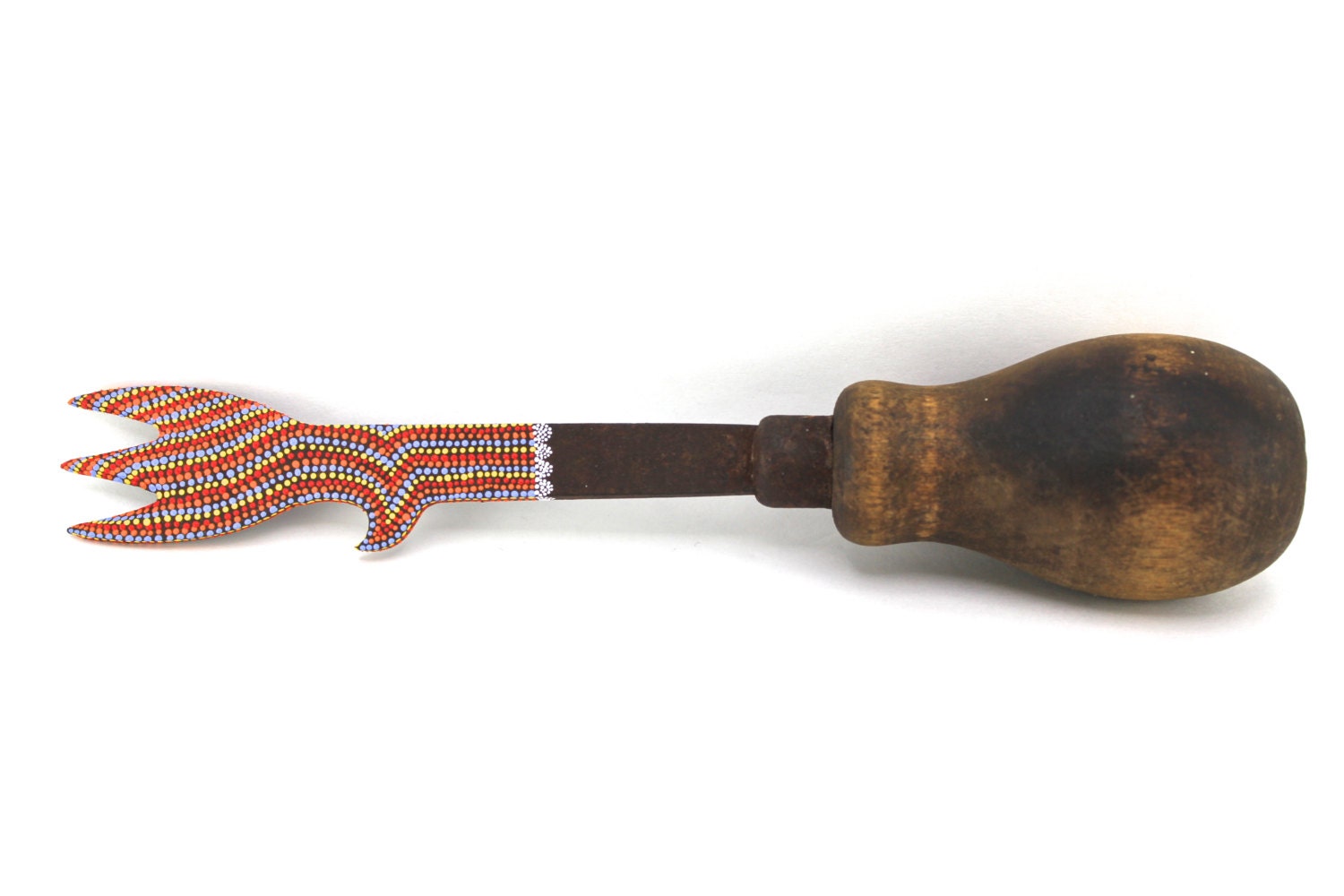 Bird's Foot / Arizona Series / Painted vintage tool by Amy Komar