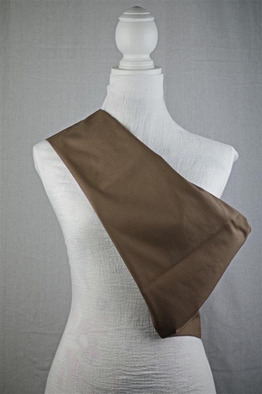 Dark Chocolate Earthsling Sling Pouch Baby Carrier - Linen - Any Size