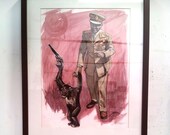 Show Me Show Me - Original Painting, Framed