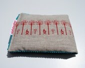 Gnomes and Mushrooms  in the forest heat bag on hemp and Yak