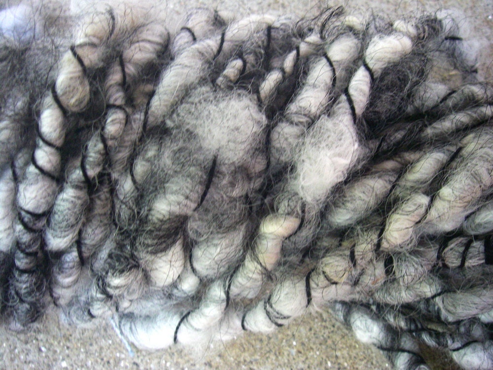 Handspun Extra Bulky Icelandic Wool Yarn in Natural Colors by KnoxFarmFiber