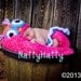 OWL set Estefania Hat and tutu diaper cover Newborn to 24 months Read Shop Announcement for Turn around time