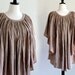 Amazing Draped Gauze Flutter Angel Sleeve Boho Tent Hippie Festival Gypsy Blouse Top . Free Size . D150 . No. 19.1.8.13