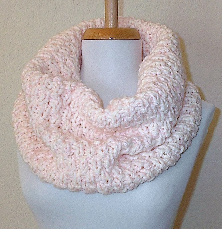 Chunky Pink Cowl
