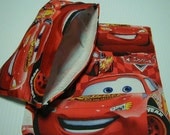 2 pc Set Cars McQueen  Reusable Sandwich and Snack Bag