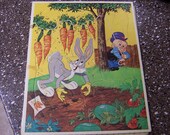 1971 Warner Bros Inc Bugs Bunny Frame Puzzle
