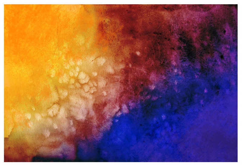 Sunrise Sunset Ketubah BACKGROUND ONLY- 13x19in