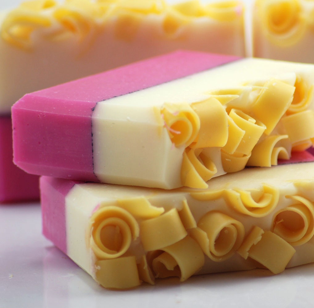 Hibiscus Passion Soap Handmade Cold Process, Vegan Friendly