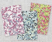 notebooks lined patterned RECYCLED PAPER eco friendly blossoms 6x9 (3 pack)