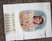1910 Calendar, Paper Ephemera,Vintage, Rose & Morgan , Apple Blossoms, Antique, Advertisement,  The Live Druggist, 303 Central Ave