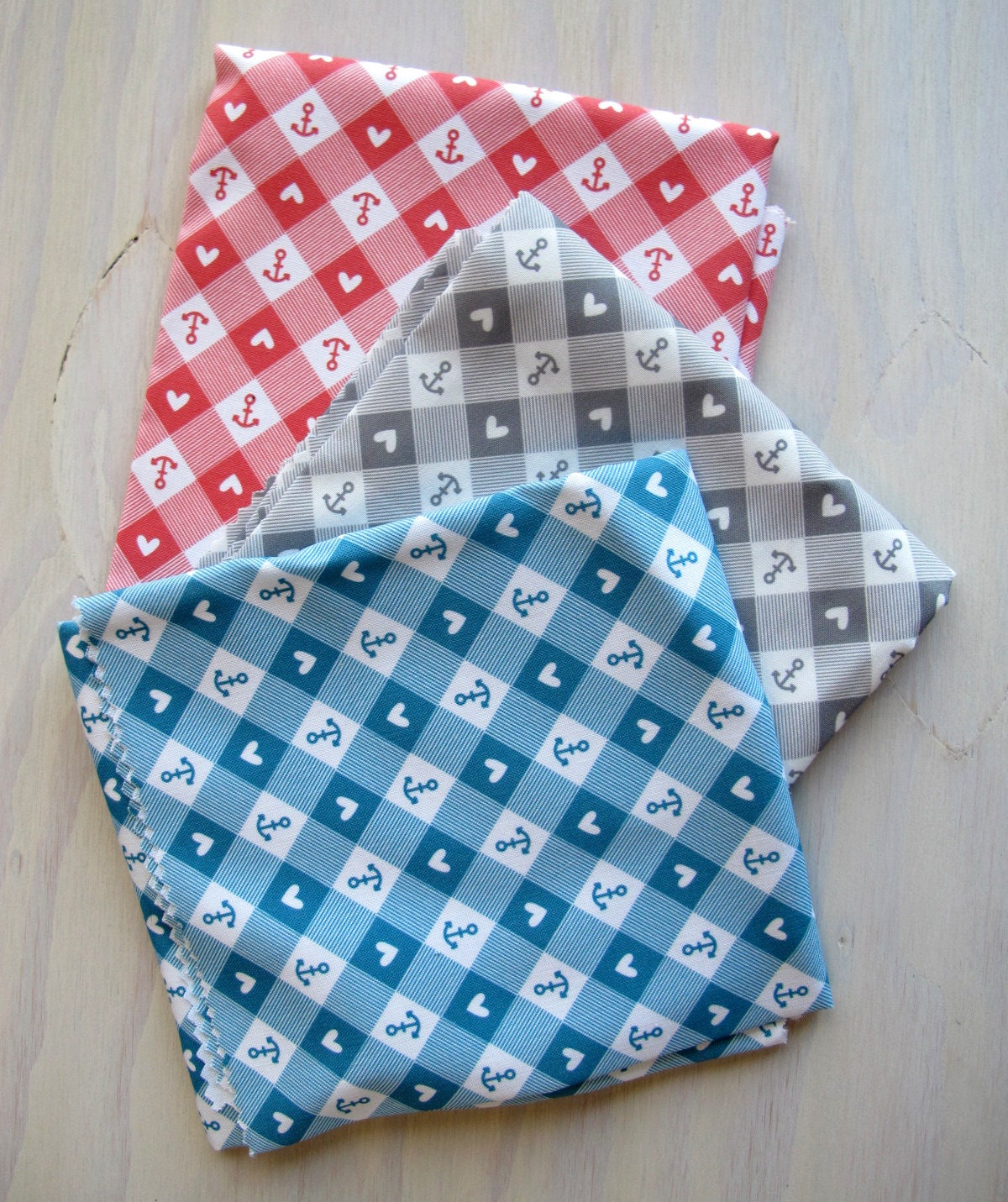 Fat Quarter Bundle - Anchor Gingham