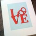Philadelphia Pretzel - Love Print