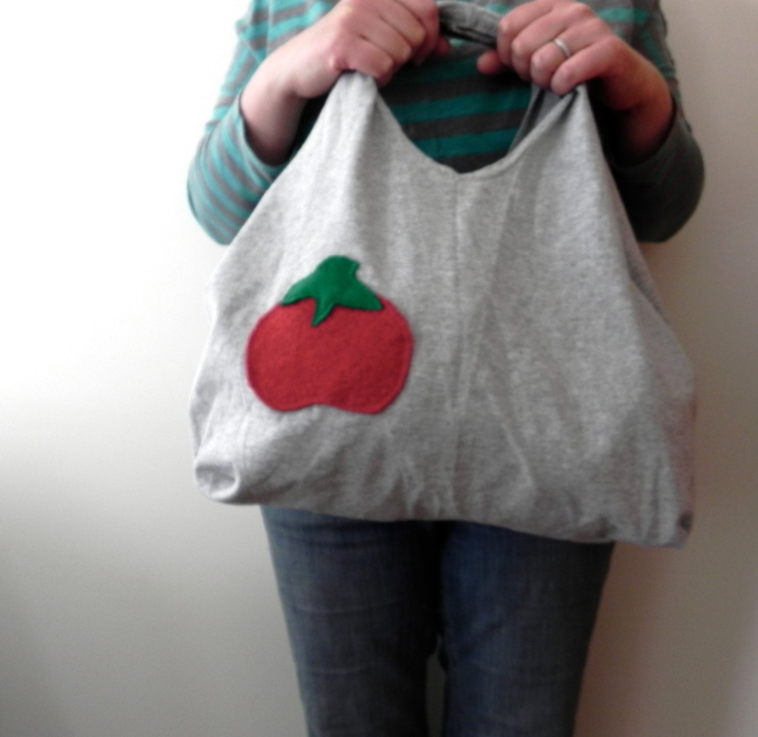 Tomato Market Tote Bag