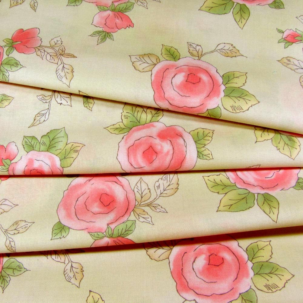 Robert Kaufman Fabric Pen and Ink Spring Roses