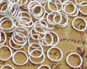 300 9mm Silver Plated Open Jump Rings
