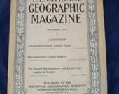 September 1913 National Geographic Magazine