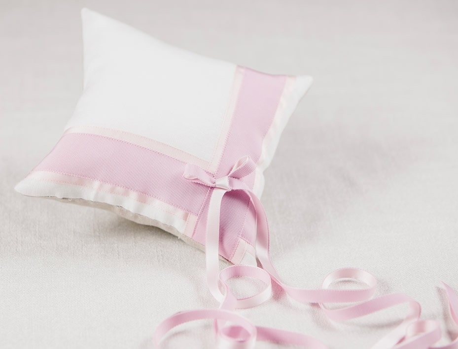 Customizable Square Ring Pillow