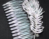 Bridal or Special Occasion Rhinestone Hair Comb - Accessories Comb