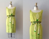 1960s dress / vintage 60s dress / Hala Kahiki dress