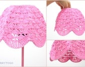 crochet lampshde