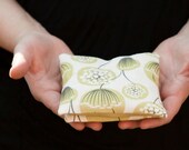 Summer Balsam Sachets SET of 2 - Queen Anne's Lace White Linen with Maine Woods Balsam Fir / Eco friendly Hostess Favours (Ready to Ship)