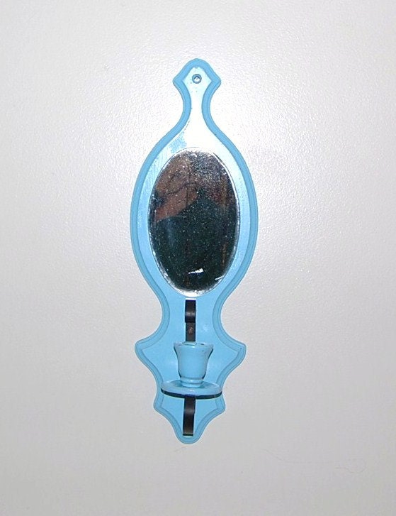 Vintage Wall Sconce with Mirror