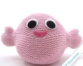 Hug Monster Knitted Toy Pattern PDF. Make your own Monster.