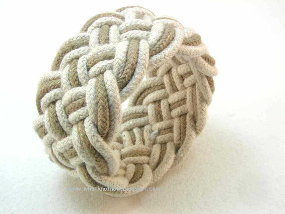 white and olive turks head knot sailor rope bracelet 2817