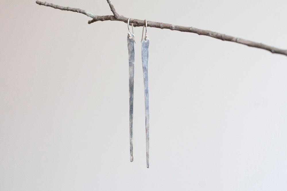Sterling Icicles,Drop Earings