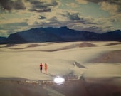 Vintage Oversize Unused Postacard From the White Sands National Monument