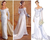 Bridal Gown Sewing Pattern - Wedding Dress Pattern - Butterick 4288 - B4288 - Uncut, Factory Folds - Size 14, 16, 18