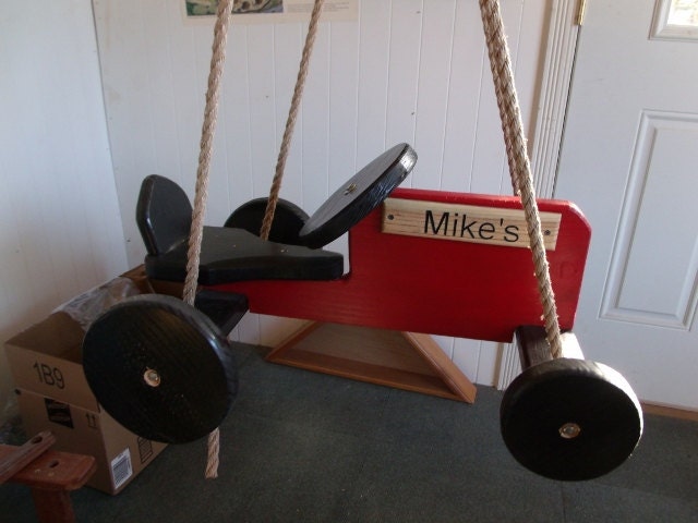 Red Tractor Tree Swing-10 Feet of rope