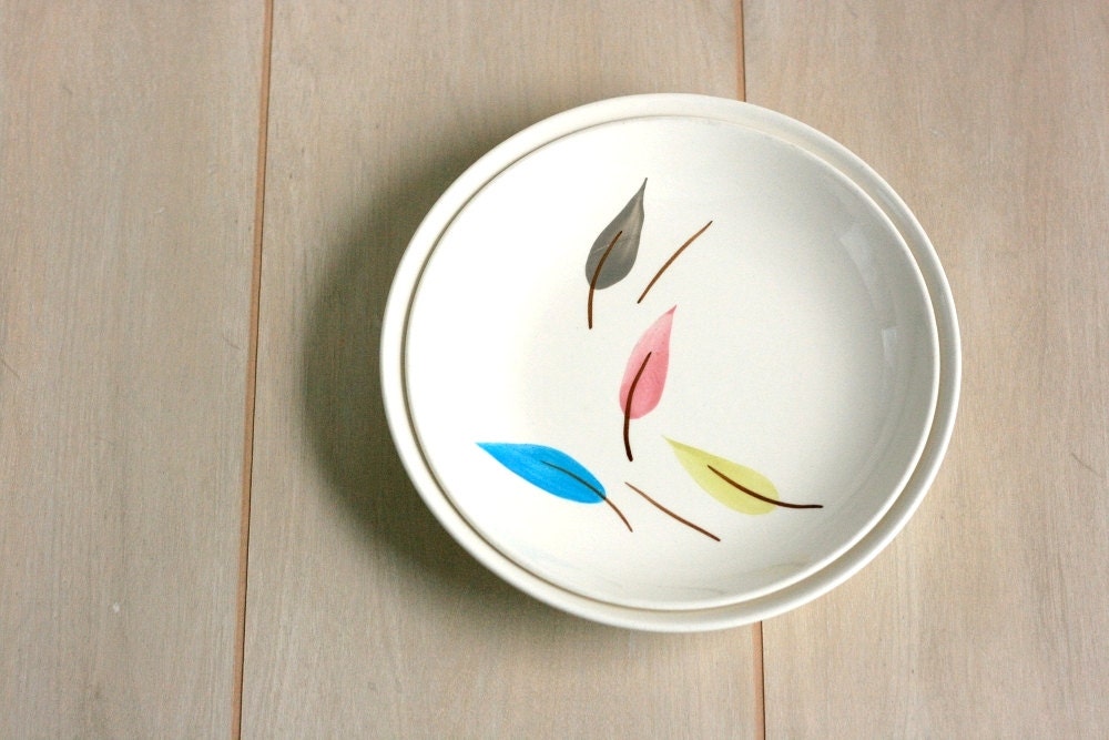 Mid Century Serving Bowls by Stetson