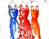Soiree Watercolor Print
