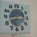 Vintage TELECHRON Mid Century Modern wall mounted CLOCK works