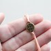 personalized jewelry bronze cross wishlet religious bracelet sideways cross wish bracelet letterhappy etsy christian confirmation gift