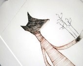 The Wolf and the Forest, Drypoint