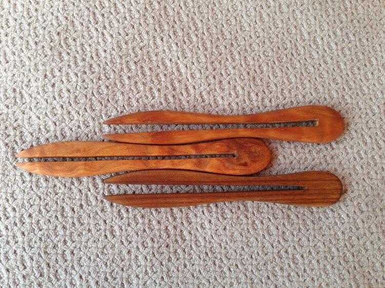 hardwood hairpins