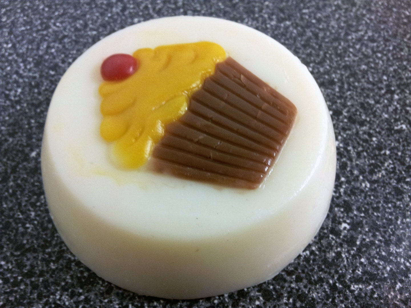 Cupcake Soap, Rich Dark Chocolate Scented By DigitalSoaps